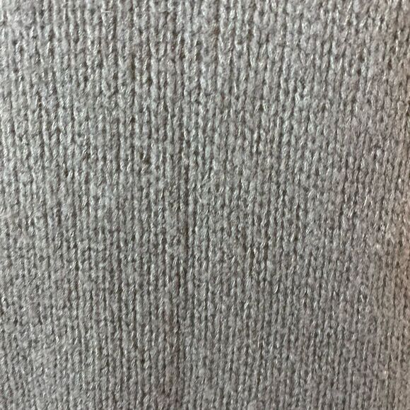 NEW Scotland super soft cashmere silk Grey Turtle cowl neck tunic‎ sweater - Picture 3 of 5